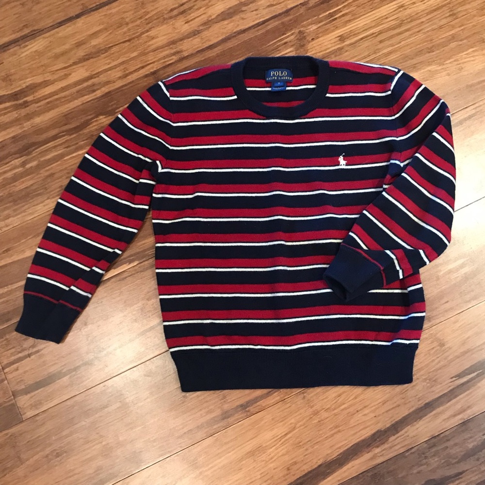 Polo Ralph Lauren Boys Sweater Size 7 Like New